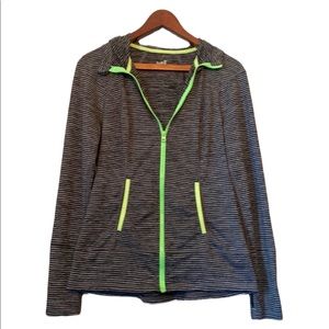 Lukka Long Sleeve Gray Athletic Jacket